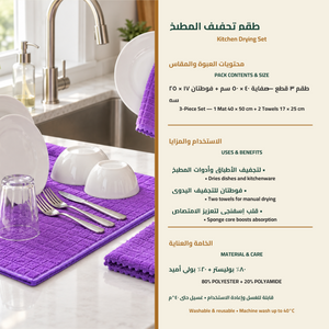 Cairo Brand kitchen drying set - uses and care