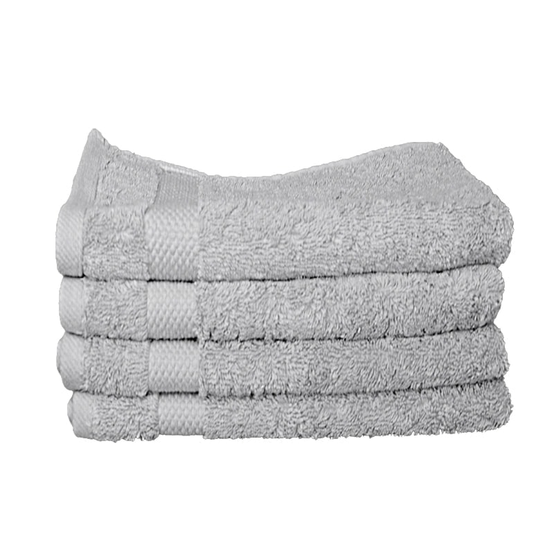 100% Egyptian Cotton  Bath Towels (70x140cm) - Pack Of 2 - Grey