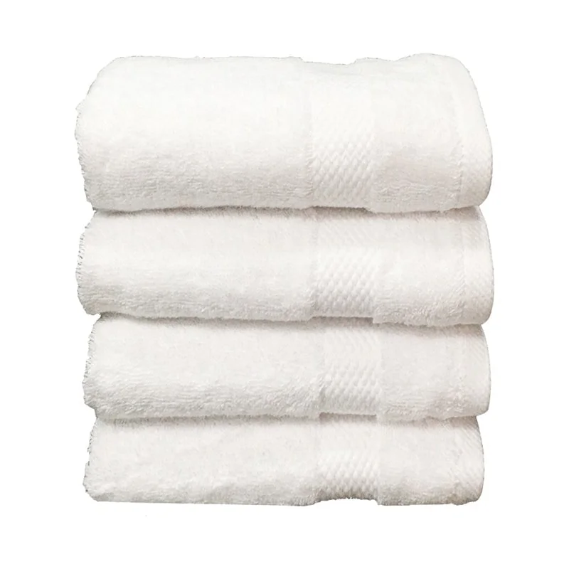 Egyptian Cotton Bath Sheet Bundle in White