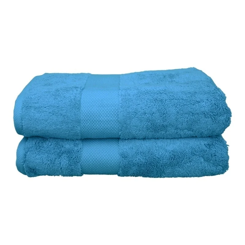 Teal egyptian cotton online towels